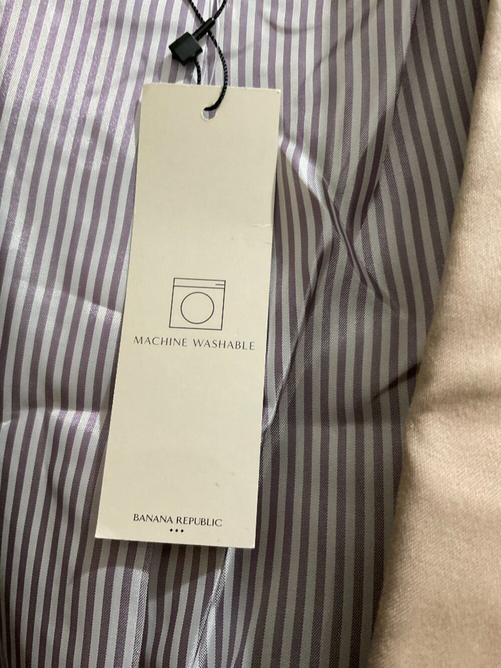 Banana Republic Beige Jacket Size 8 NWT - Picture 3 of 3